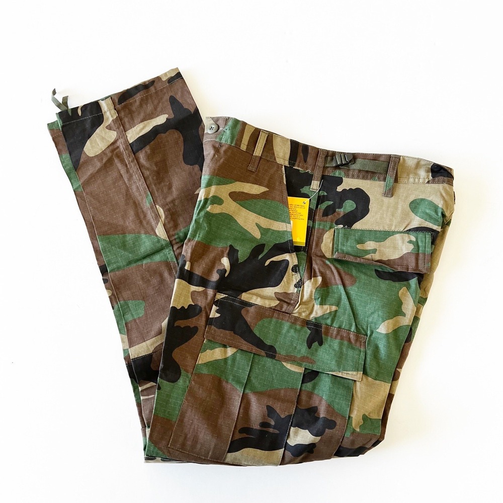 Rothco Pants S Woodland Camouflage Army Combat Uniform 5947 BDU Ultra Force NWT